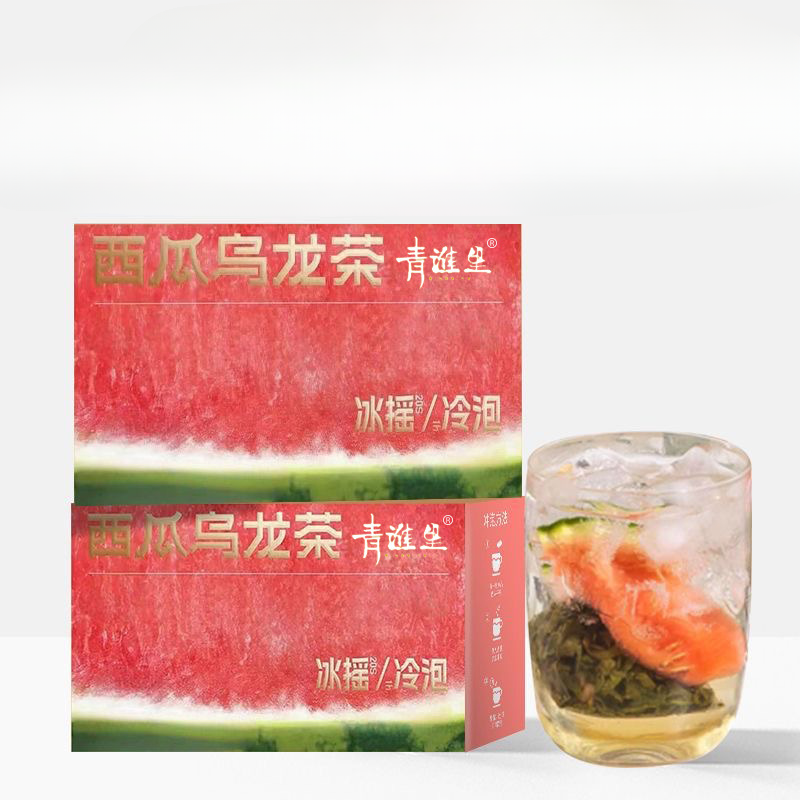 Blend 5g x 10 Bags Refreshing Drink Watermelon Oolong Tea Cold Brew Fruit Tea Main image