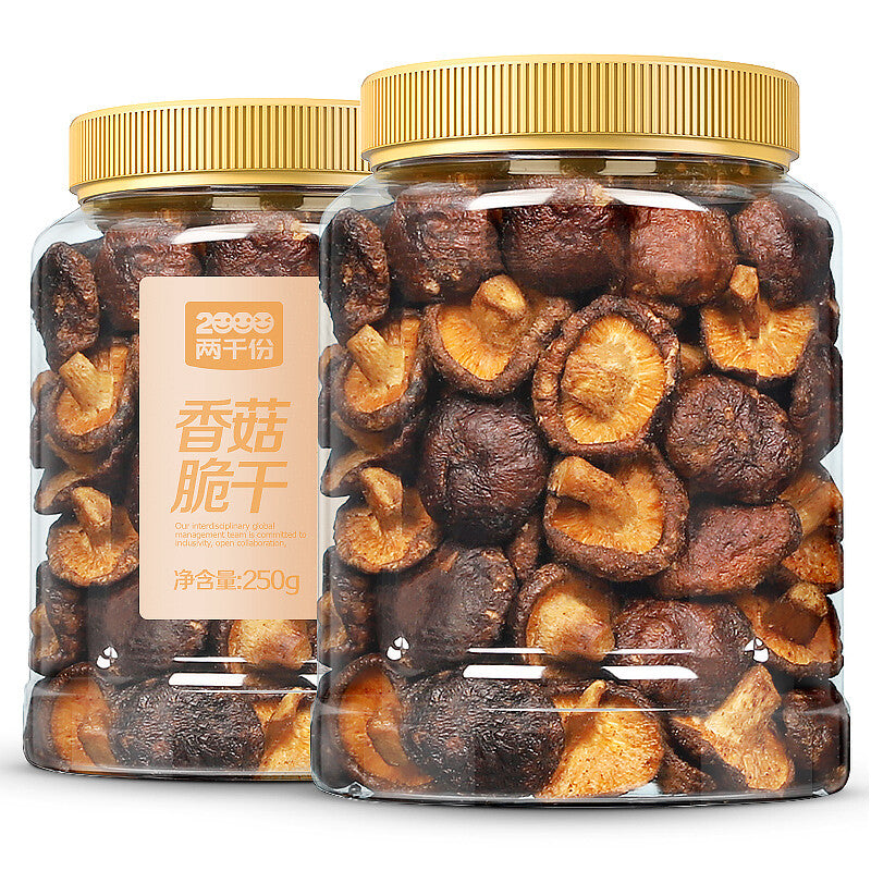 Naturally mushroom chips vegetable snack dried mushroom slices and crispy