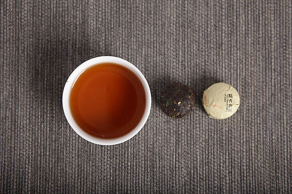 HelloYoung 500g Yunnan Pu'er Tea Golden Classic Glutinous Small Tuo Tea Mini Ripe Tea