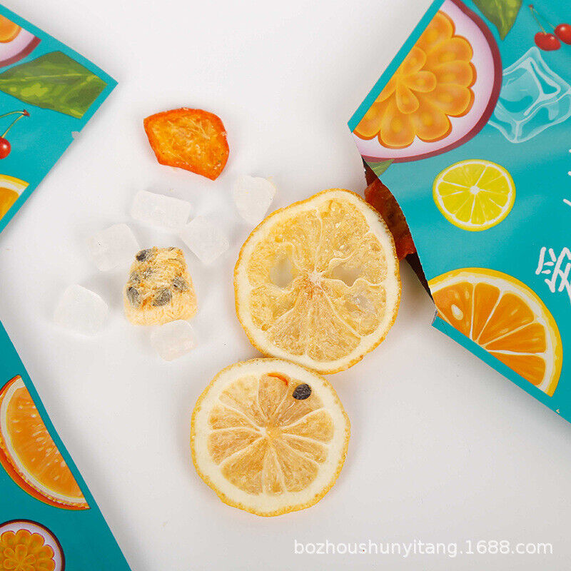 HelloYoung Kumquat Lemon Passion Fruit Tea Flower Fruit Tea Freeze-dried Lemon Slices 90g