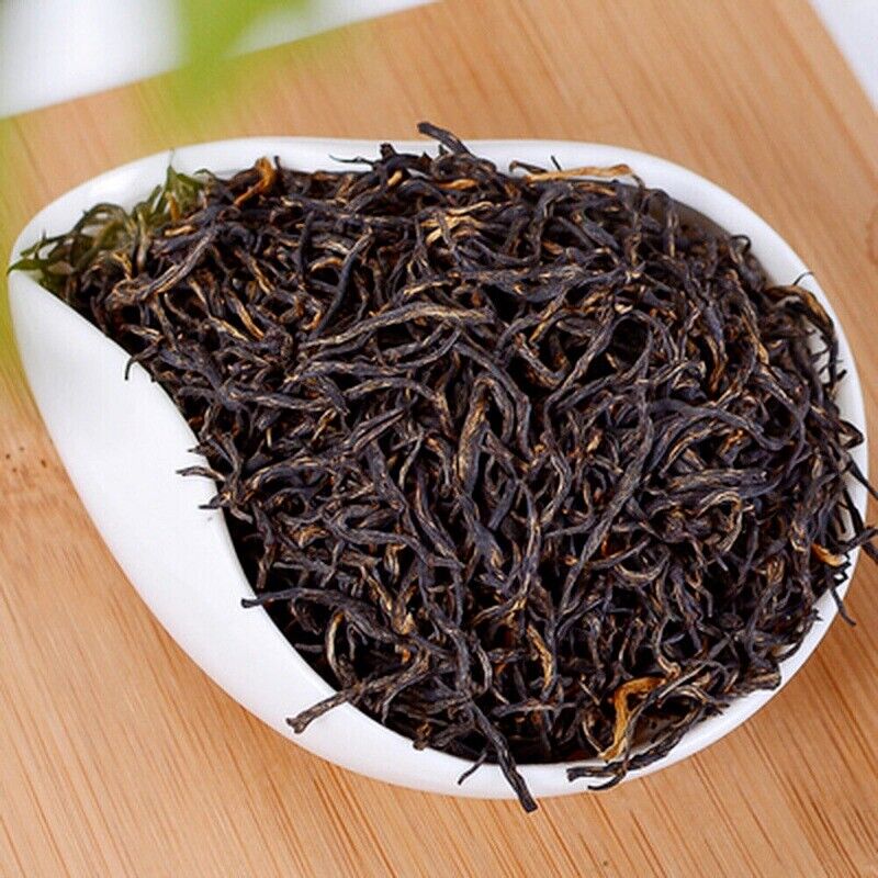 250g Organic Jin Jun Mei Wuyi Black Tea Golden Eyebrow Premium Loose Leaf