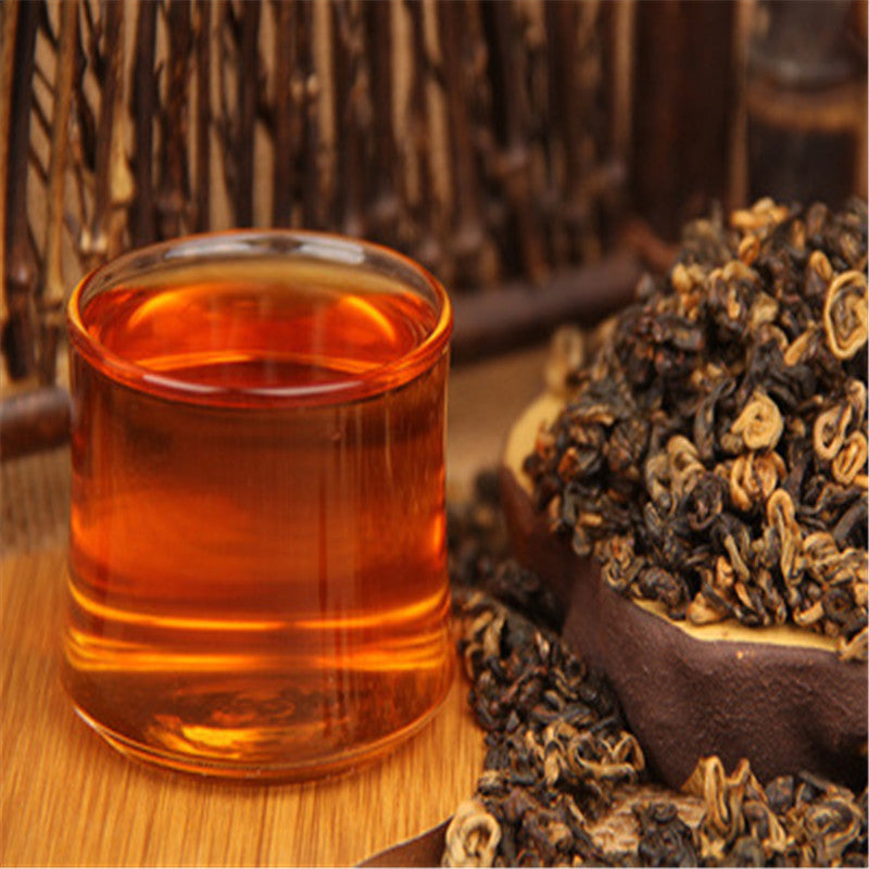 200g Yunnan Dianhong Tea Black Tea Curled (1Bud 1Leaf ) Dian Hong Health Tea