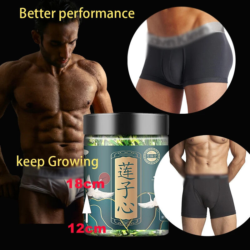 Herbal Health Power Blend Lotus Plumule Tea for Male Energy Boost