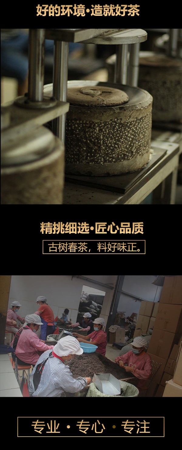 500g Silver Leaf Pu'er Tea Raw Tea Brown Mountain Secret Realm Ancient Tree Tea