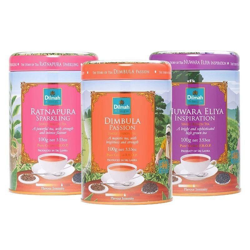 Premium Quality Dilmah Sri Lanka Specialty Zone Black Tea 100g Tin Ceylon Tea Secondary image