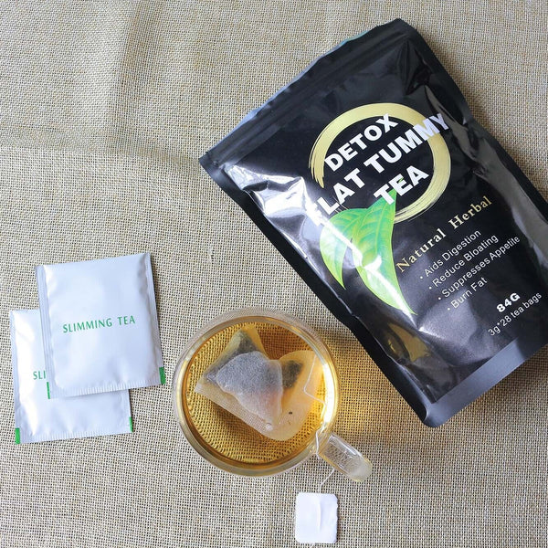 Detox Flat Tummy Tea Natural Organic Herb Skinny Belly Weight Loss Tea 3g*28bags