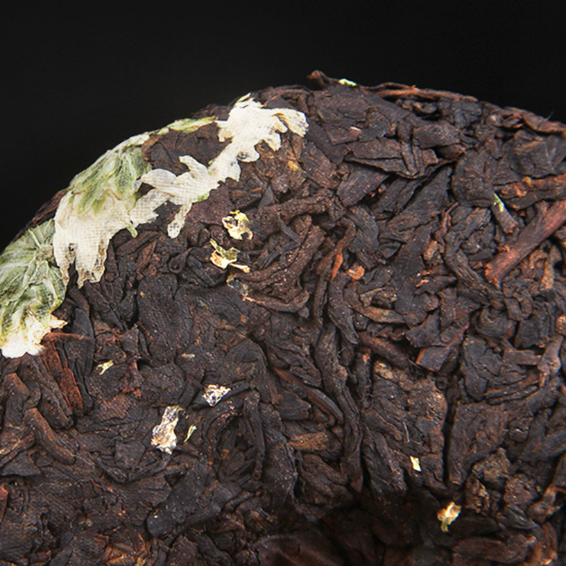 HelloYoung 100g*5pcs Chrysanthemum Pu-erh Tea Organic Ripe Pu-erh Tea Gift Tea Health Care