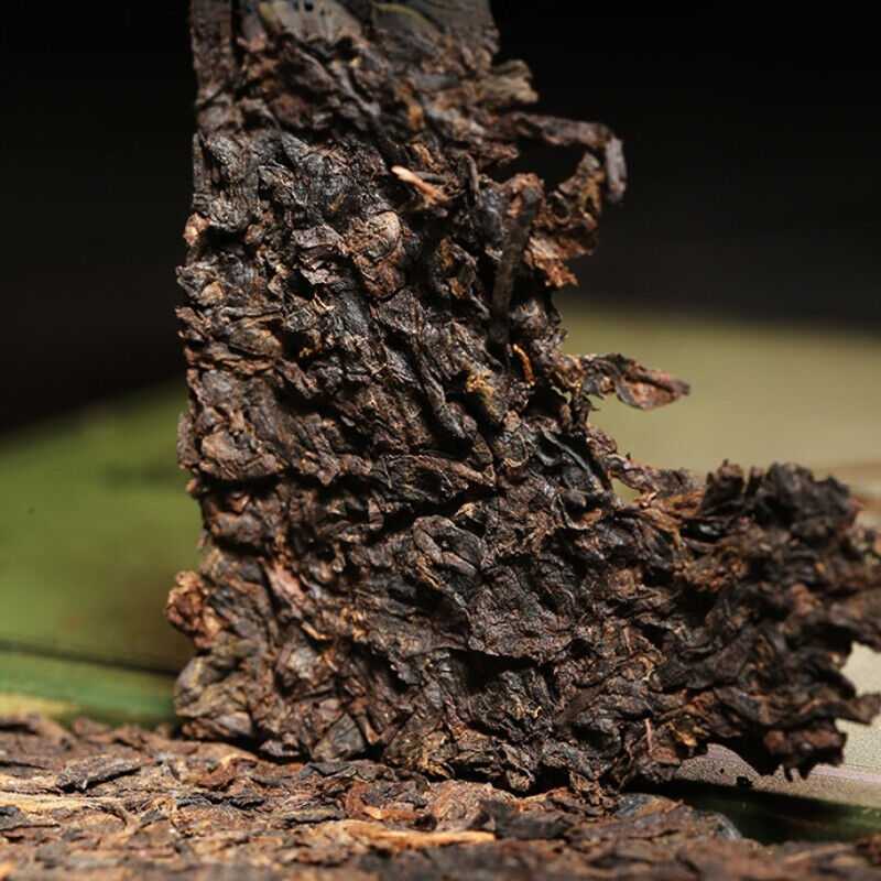 HelloYoung TeaYunnan Natural Cooked Pu-erh Black Tea 1000g Chinese Aged Pu-Erh Tea Gold Brick