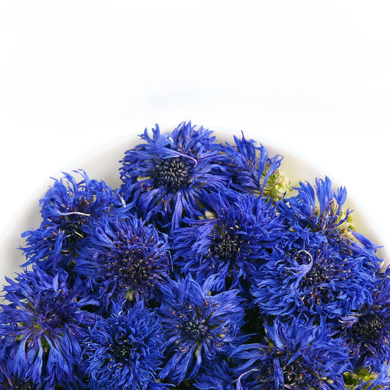Blue Hibiscus Dried Flowers Cornflower Dried Petals Sapphire Bulk 500g Main image