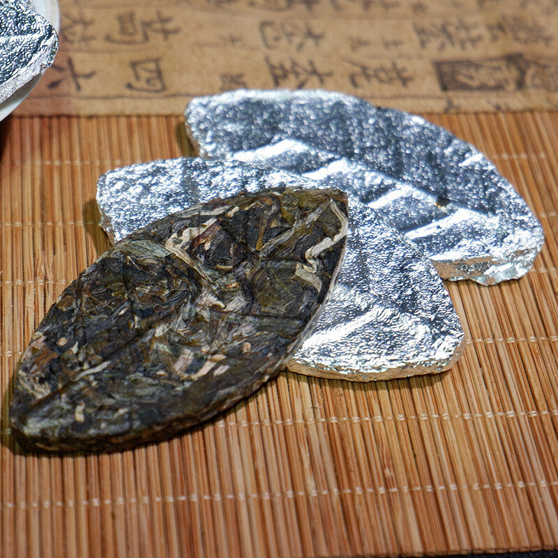 500g Silver Leaf Pu'er Tea Raw Tea Brown Mountain Secret Realm Ancient Tree Tea