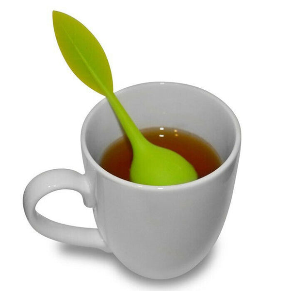 Silicone+Stainless Steel Infuser Tea Filter LooseLeaf Diffuser Mesh Tea Strainer