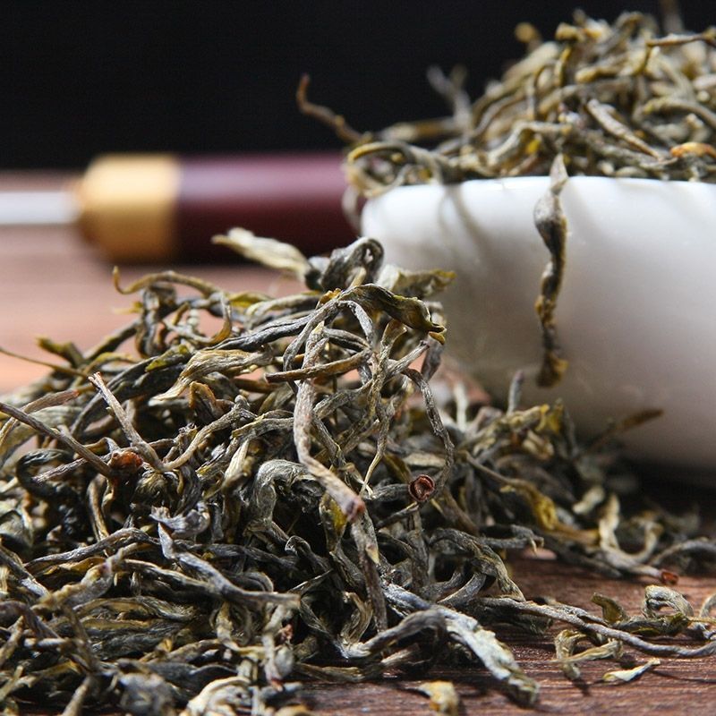 Yunnan HeShun Old Tree Green Tea 100g Loose Leaf with Independent Packaging