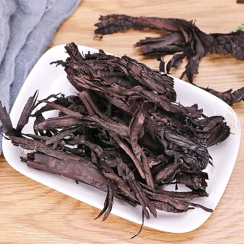 250g Zi Cao Radix Lithospermi 紫草 Redroot Gromwell Root Radix Arnebiae Arnebia Secondary image