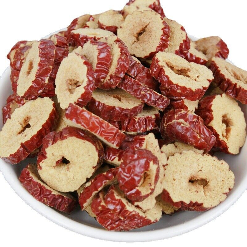 HelloYoung Good Dried Fruit Red Dates Organic Spring Jujube Chinese Herbal Green Food17.6oz