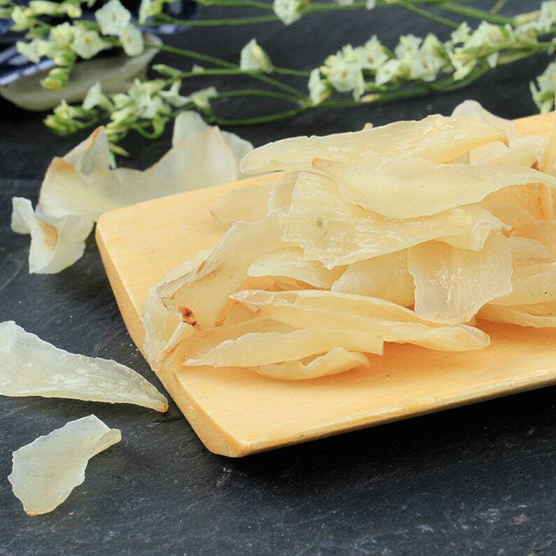 250g Organic Dried Lily Flower Bulbs, Lily Root, Lilium Brownii, Lan Zhou Bai He Secondary image