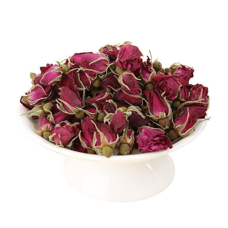 Great Value Additive-Free Premium Quality Double Red Rose Petal Rose Tea - 50g