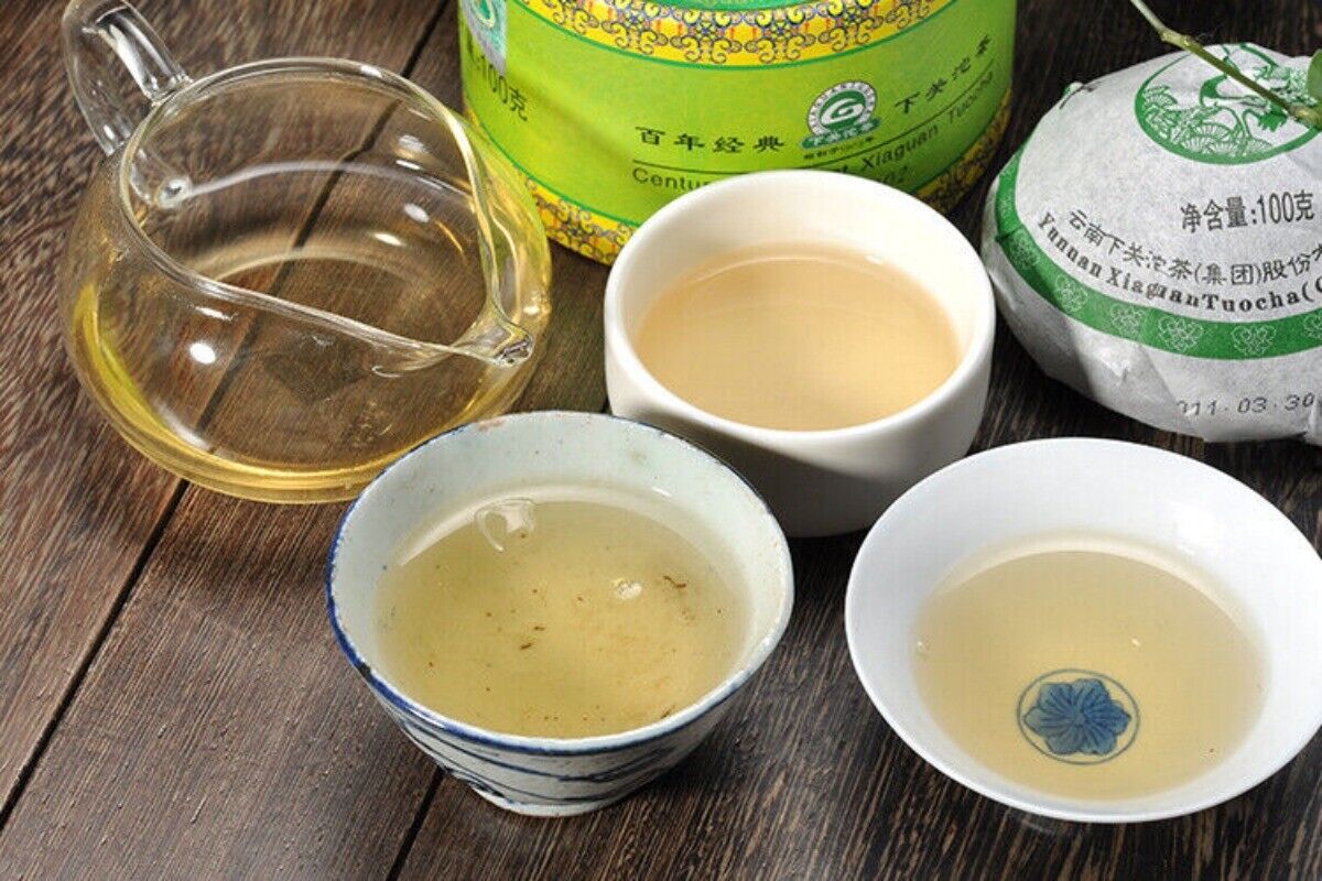 HelloYoung NanNuo Mountain Tribute Tuocha * Xiaguan Raw Puer Tea Pu'er Pu Erh 100g
