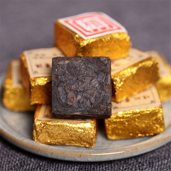 200g/7.05oz Mini Puer Black tea puer tea puerh compressed pu'er brick organic