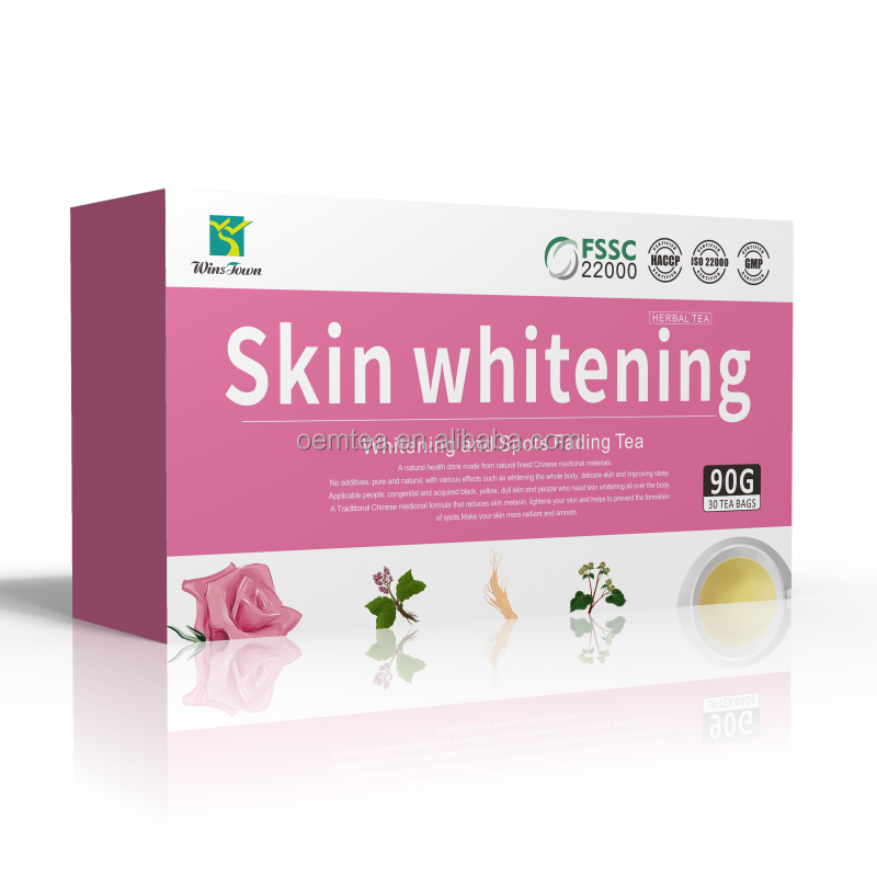 New Fashion skin whitening tea Collagen Rose and lemon 7days Beauty tea 3g*30 Secondary image