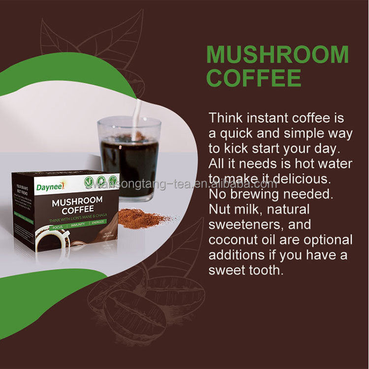 Slimming Products Weight Loss Coffee Mushroom Coffee Drinks Powder