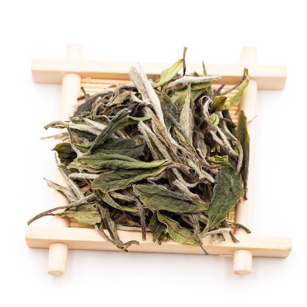 Pure handmade natural Chinese White Peony Pai Mu Tan White Tea Yuqian 1st Grade