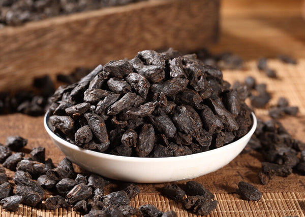 250G Yunnan Pu'er Ripe Tea Glutinous Rice Fragrant Tea Fossil Broken Silver Tea