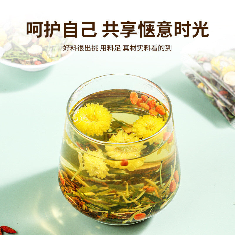 Honeysuckle, Wolfberry, Chrysanthemum Tea, Combination Tea Health Tea Herbal Tea