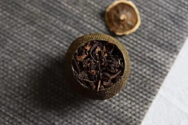 Famous Old Tangerine Ripe Puerh 500g Dried Green Orange Peel Puer Tea Ball