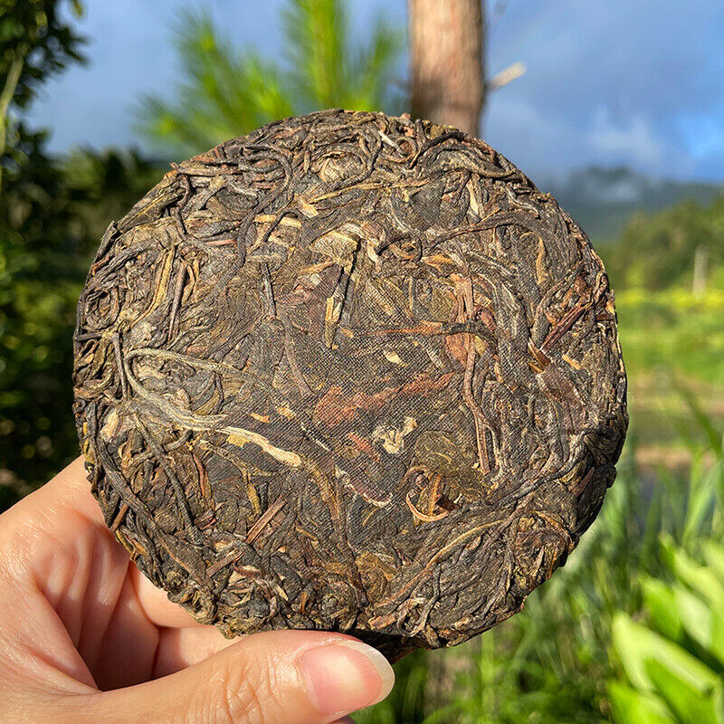 HelloYoung Banzhang King Pu'er tea leaves raw Pu taste dominant good to drink tea 100g Secondary image