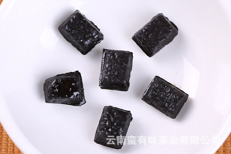 HelloYoung 500g Long Yin Puerh Tea Cream Aged Puerh Ripe Tea Instant Tea Square Tea Cream