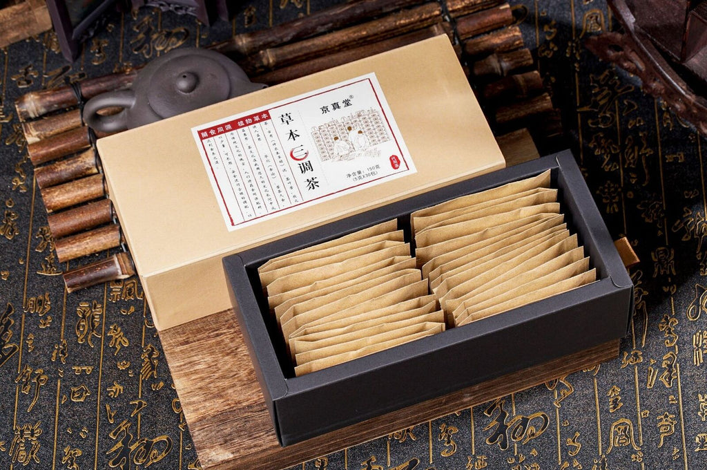 Herbal Tri-Blend Tea with Cassia Seed, Lotus Leaf and Mulberry Leaf Bags