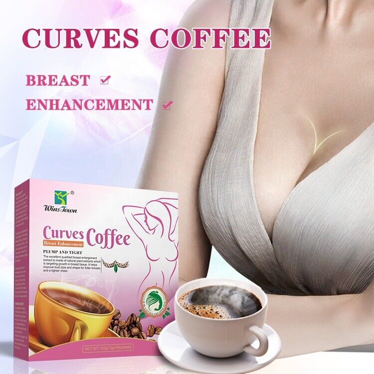 Curves Coffee Breast Enhancement Big Breast Herbal Instant Coffee 12g*16bags Main image
