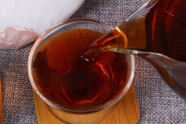 HelloYoung Yunnan Pu'er Ripe Tea 357g Big Golden Bud Ripe Puerh Tea Cake