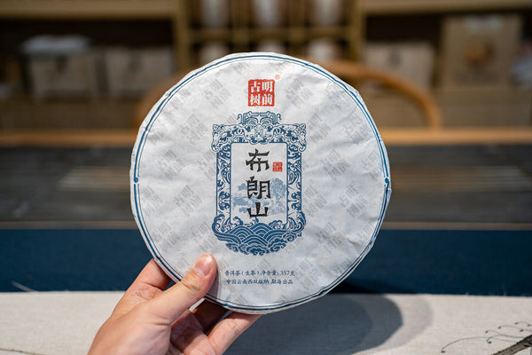 HelloYoung 357g Yunnan Pu'er Tea Raw Tea Bulang Mountain Ancient Tree Tea Cake