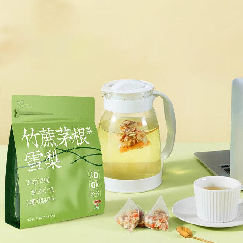 Health tea Bamboo cane root Sydney tea Sugarcane horseshoe sugar water Secondary image