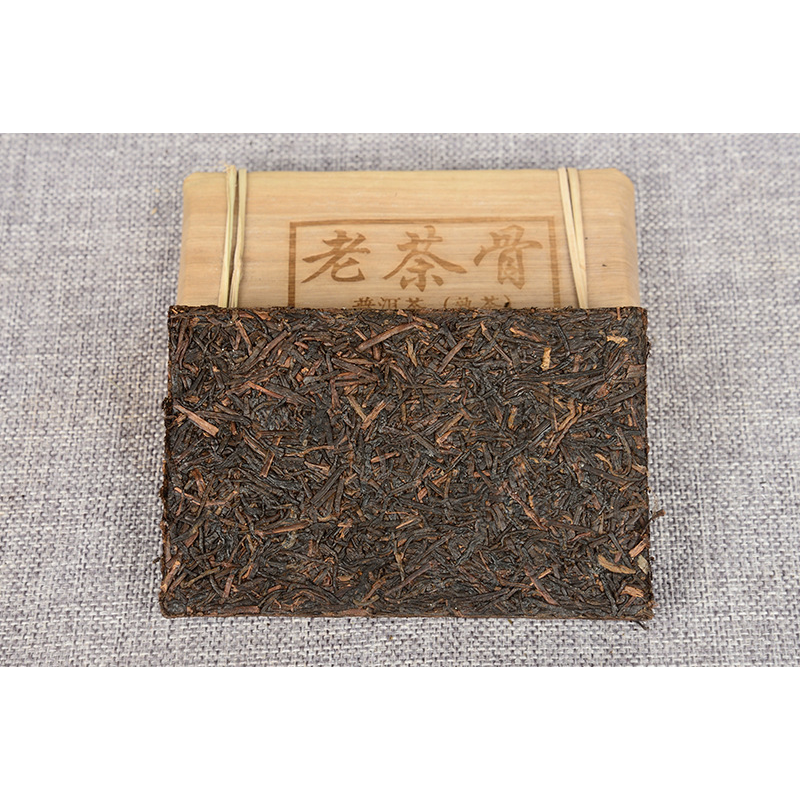 Pu'er Tea 250g/8.8oz Bamboo Shoot Shell Tea  Aged Old Bone Organic Black Tea