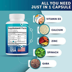 HEIGHT GROWTH MAXIMIZER Kapseln - VERSTÄRKT MIT POTENTEN KNOCHENWACHSTUMS 120Ct