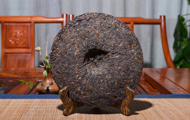 HelloYoung Yunnan Pu'er 357g Menghai Pu'er Ripe Tea Cake Yunnan Tea