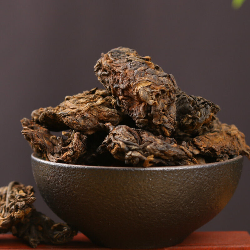 Black Tea Puerh Tea,Golden Bud Old Tea Head Menghai Ripe Tea 500g Main image