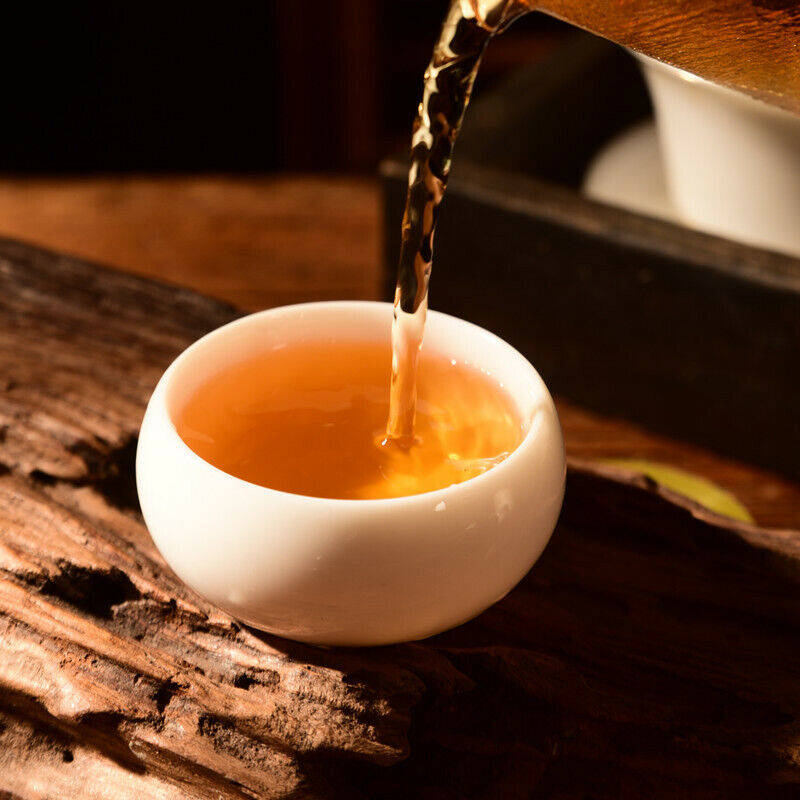 HelloYoung Pu-Erh Tea Ancient Tree Big Leaf Raw Tea Brick Green Tea Organic 500g Yunnan Old