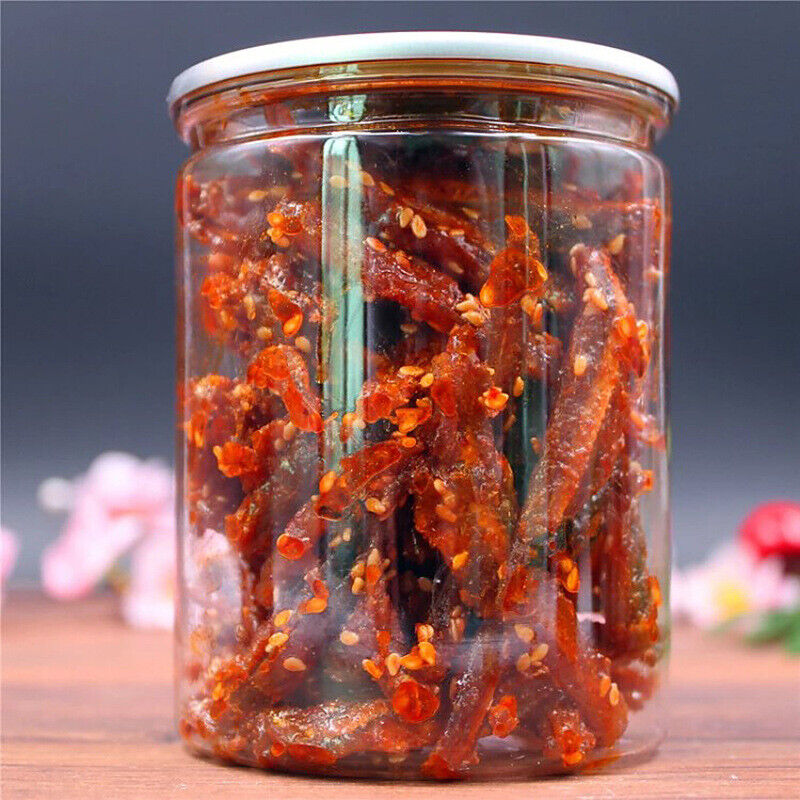 Spicy Silver Fish Grunion Dried Small Fish Instant Specialty Seafood Snacks 500g
