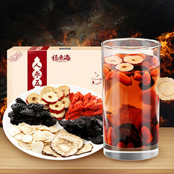 HelloYoung Mulberry Maca Organic Renshenwubaocha New Man Health Herbal Tea Bag 25g*10 Bags