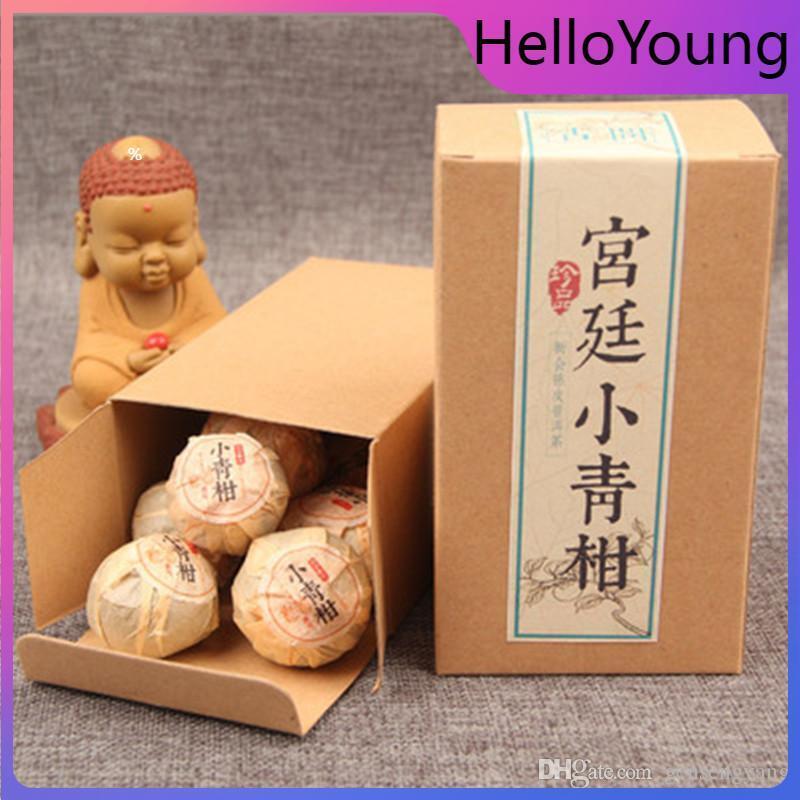 100g Yunnan Puerh Tea Xinhui Citrus Puer Tea Small Green Citrus Pu Er Cooked Tea Main image