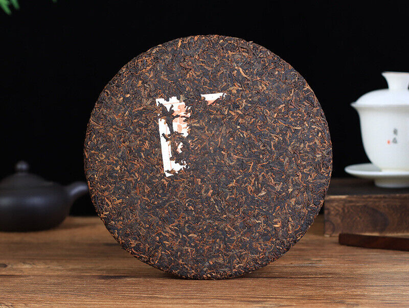 HelloYoung 357g Ripe Puerh Tea Cake Yunnan Tea Cake