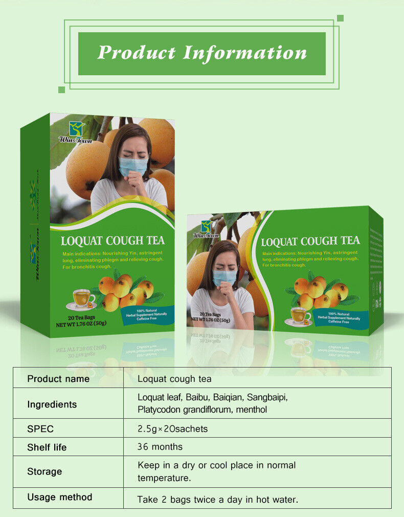 Loquat Cough Tea Phlegm and Relieving Cough 50g