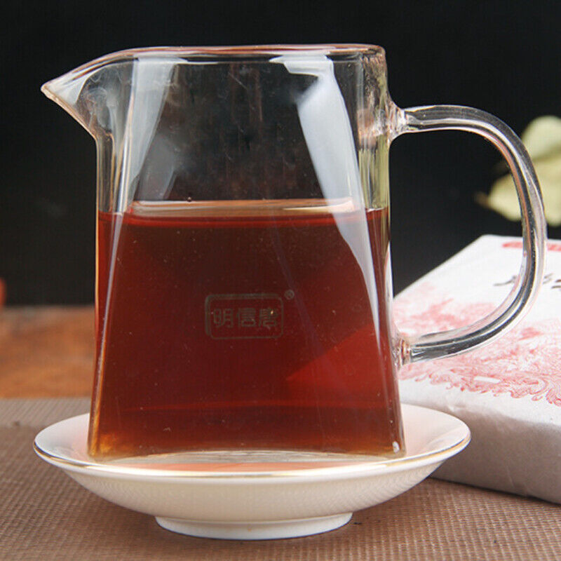 HelloYoung 250g Ripe Tea Menghai Golden Brick Pu'er Tea  Ancient Tree Aged Mellow Black Tea