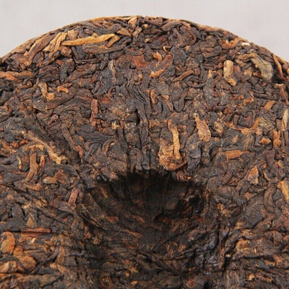 Menghai Ripe Pu-erh Tea Cake 200g Certified Yunnan Traditional Aged Premium