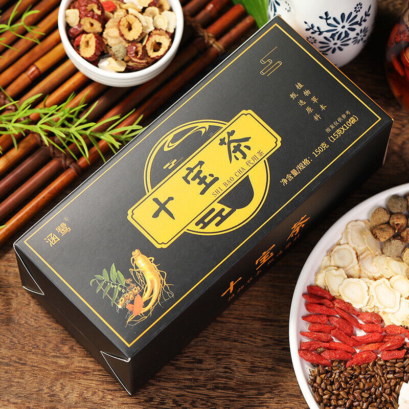 HelloYoung Healthy Herbal Tea Healthy Drink Ginseng Ten Treasure Tea Renshenshibao Tea 150g Secondary image