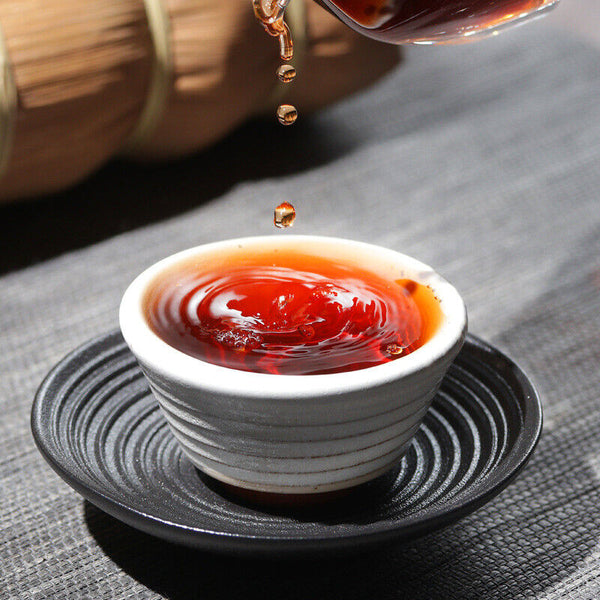 HelloYoung Yunnan Puerh Tea Ripe Tea Tuo Tea Menghai Ancient Tree Tuo Tea 500g/1.1lb
