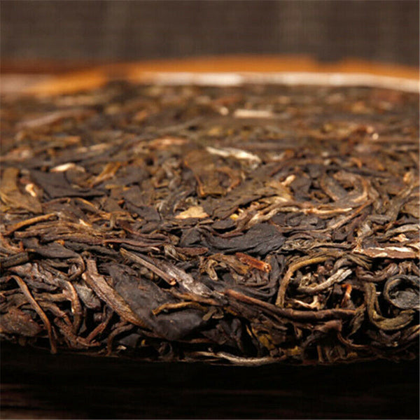 HelloYoung Organic Green Food China Yunnan Puerh Tea Cake Cha Puer Menghai Sheng Tea 357g